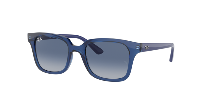 Ray-Ban Junior 0RJ9071S in Transparent Blue - Alternate View