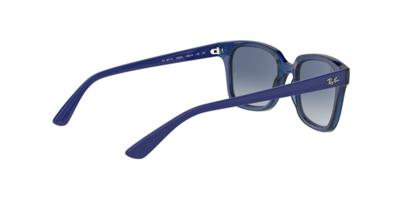 Ray-Ban Junior 0RJ9071S in Transparent Blue - Alternate View