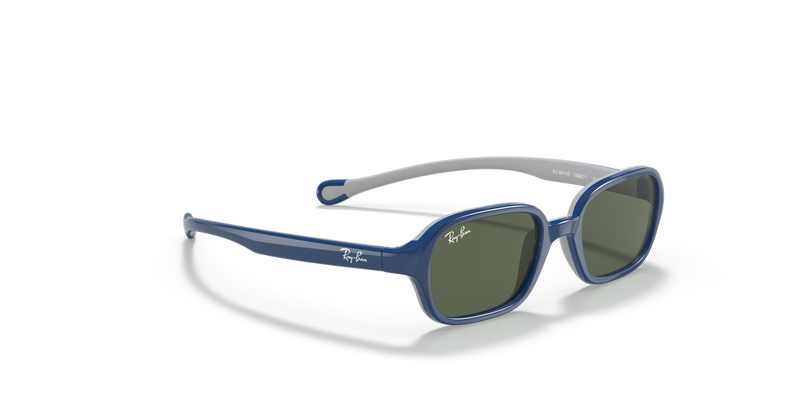 Ray-Ban Junior 0RJ9074S in Blue On Grey - Alternate View