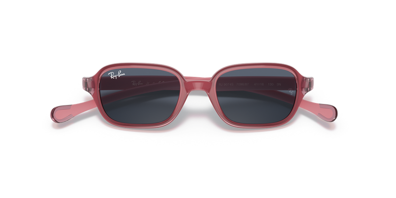 Ray-Ban Junior 0RJ9074S in Fuxia On Pink - Alternate View