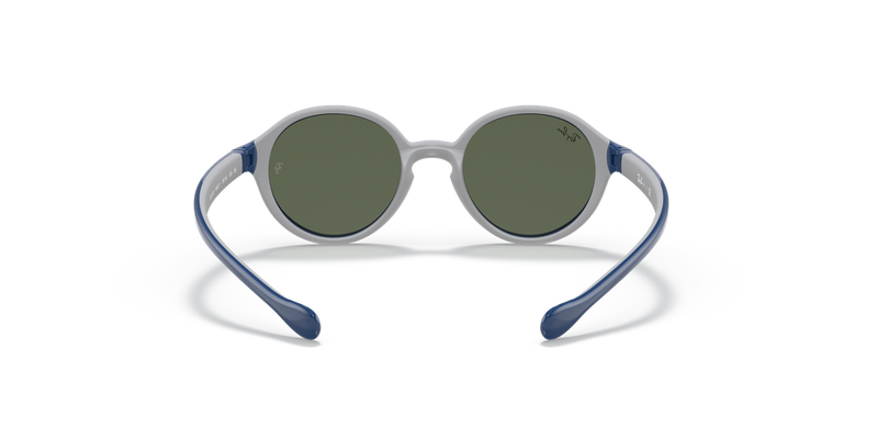Ray-Ban Junior 0RJ9075S in Blue On Grey - Temple Detail