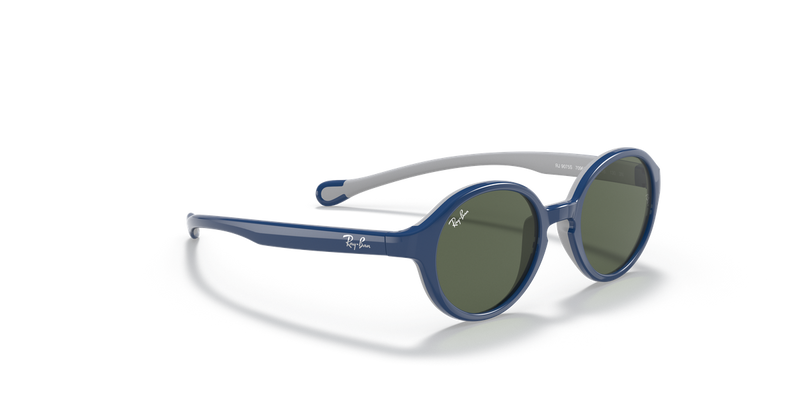 Ray-Ban Junior 0RJ9075S in Blue On Grey - Alternate View