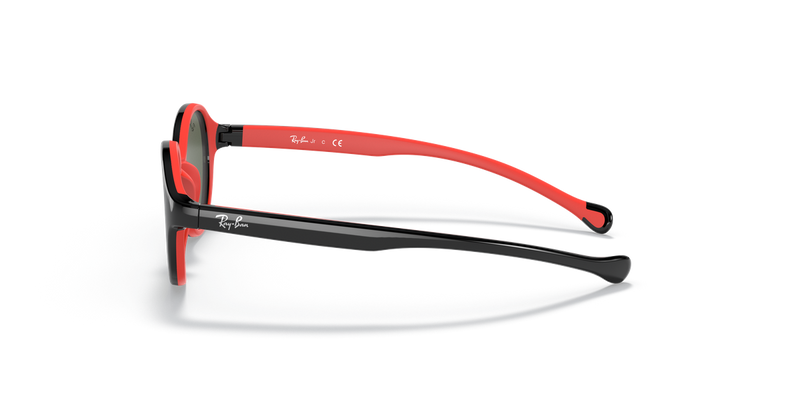 Ray-Ban Junior 0RJ9075S in Black On Red - Alternate View