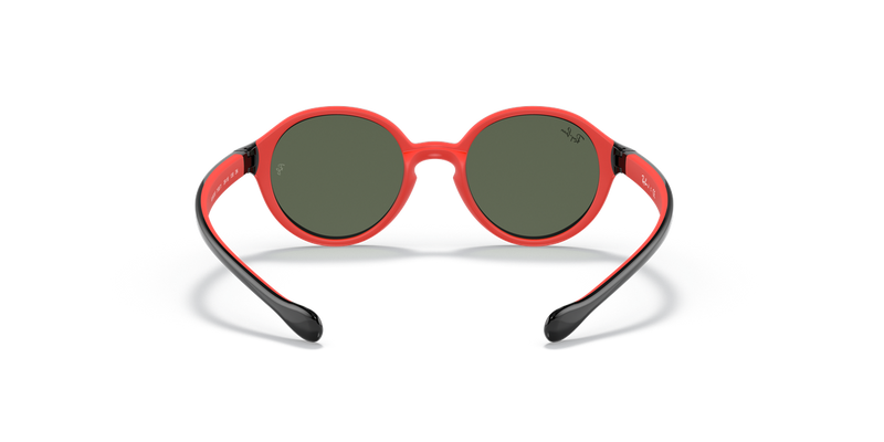 Ray-Ban Junior 0RJ9075S in Black On Red - Alternate View