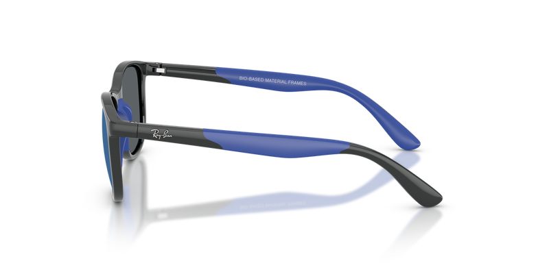 Ray-Ban Junior 0RJ9077SF in Grey On Rubber Blue - Alternate View