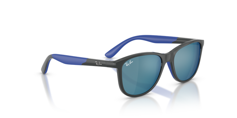 Ray-Ban Junior 0RJ9077SF in Grey On Rubber Blue - Alternate View