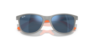 Grey On Orange / Dark Blue (713355)