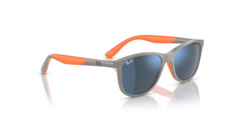 Ray-Ban Junior 0RJ9077S in Grey On Orange - Alternate View