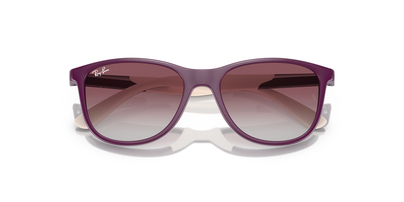 Ray-Ban Junior 0RJ9077S in Purple On Beige - Alternate View