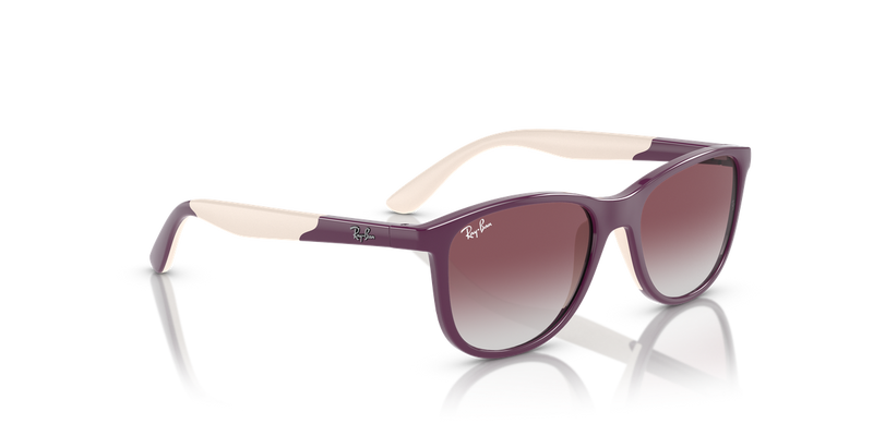 Ray-Ban Junior 0RJ9077S in Purple On Beige - Alternate View