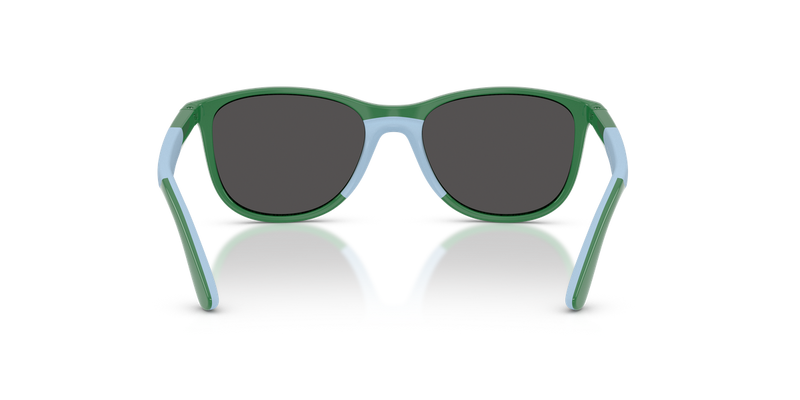 Ray-Ban Junior 0RJ9077S in Green On Rubber Light Blue - Alternate View