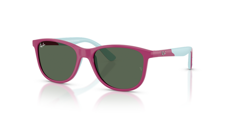 Ray-Ban Junior 0RJ9077S in Fucsia & Rubber Azzurre - Alternate View