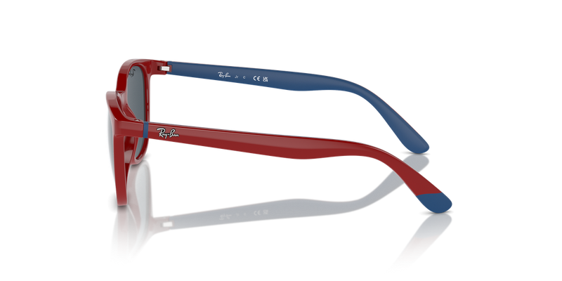 Ray-Ban Junior 0RJ9079S in Red On Blue - Alternate View