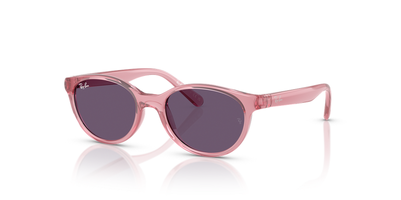 Ray-Ban Junior 0RJ9080SF in Transparent Pink - Alternate View
