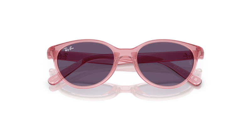 Ray-Ban Junior 0RJ9080SF in Transparent Pink - Alternate View