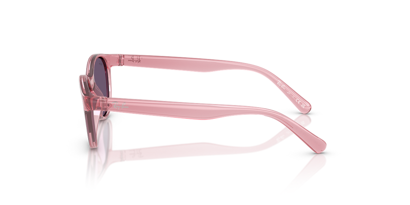 Ray-Ban Junior 0RJ9080SF in Transparent Pink - Alternate View