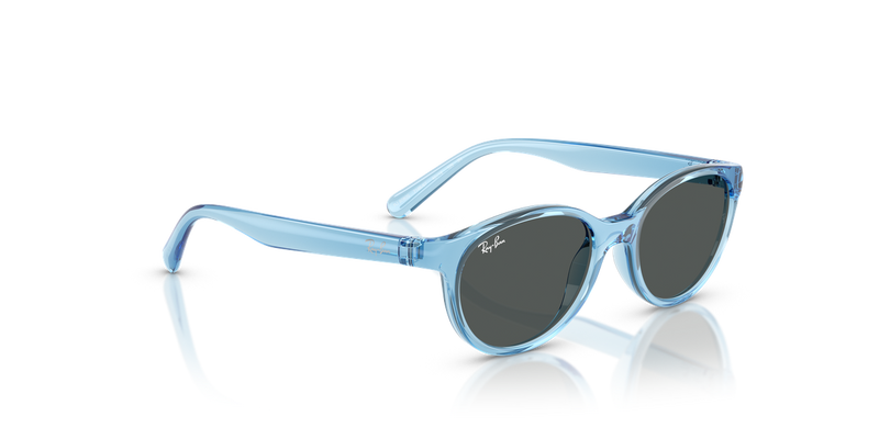 Ray-Ban Junior 0RJ9080S in Transparent Blue - Alternate View