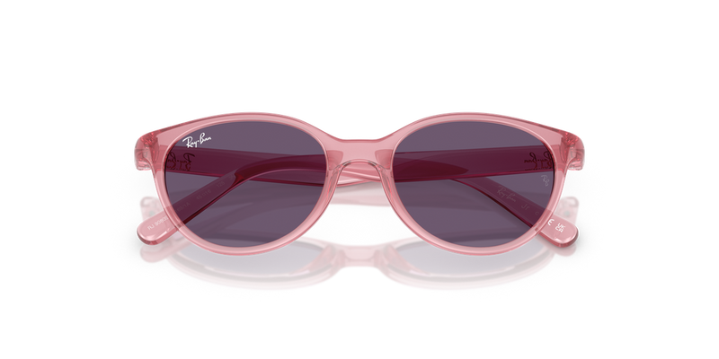 Ray-Ban Junior 0RJ9080S in Transparent Pink - Alternate View