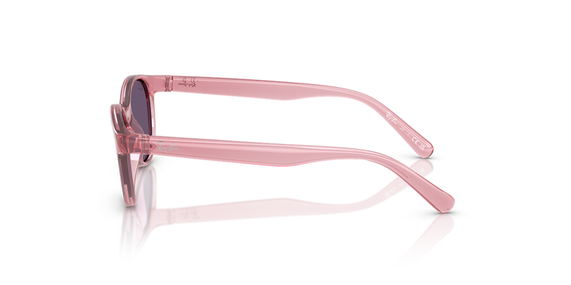 Ray-Ban Junior 0RJ9080S in Transparent Pink - Alternate View