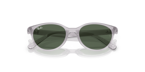 Transparent Grey / Dark Green (717171)