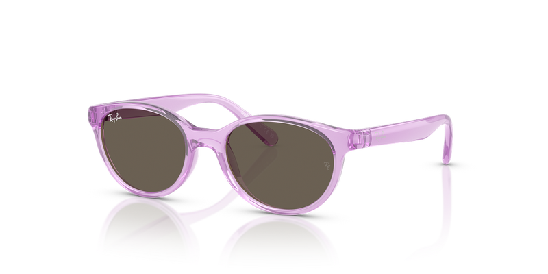 Ray-Ban Junior 0RJ9080S in Transparent Violet - Alternate View