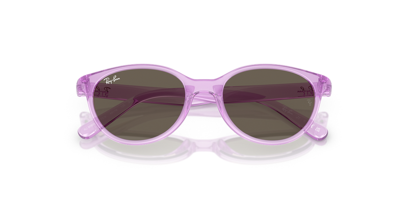 Ray-Ban Junior 0RJ9080S in Transparent Violet - Alternate View