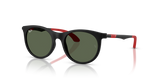 Matte Black / Dark Green (718371)