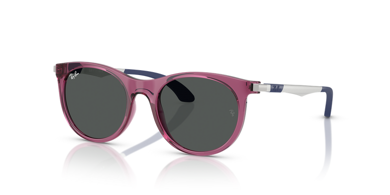 Ray-Ban Junior 0RJ9082S in Transparent Violet - Alternate View