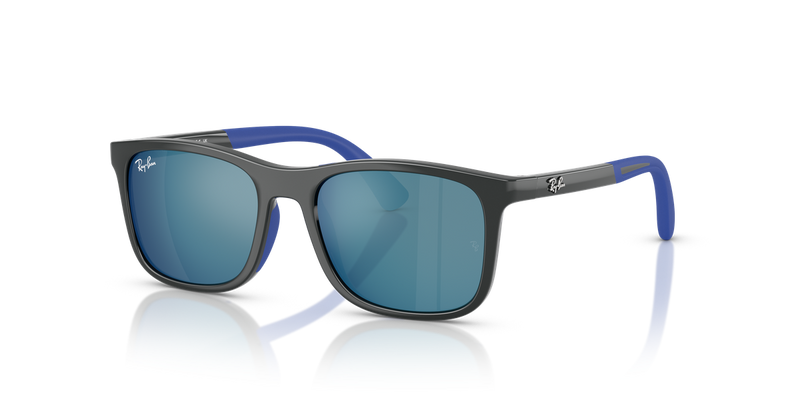 Ray-Ban Junior 0RJ9084SF in Grey On Rubber Blue - Alternate View