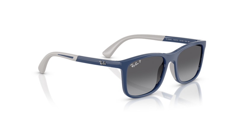 Ray-Ban Junior 0RJ9084S in Blue On Rubber Grey - Alternate View
