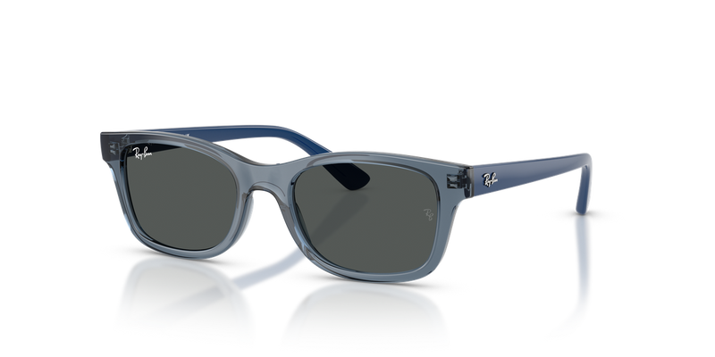 Ray-Ban Junior RJ9086SF in Transparent Blue - Alternate View