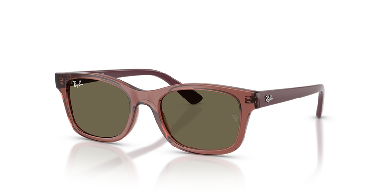Ray-Ban Junior RJ9086SF in Transparent Violet - Alternate View