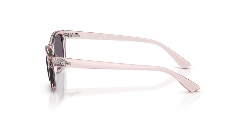 Ray-Ban Junior RJ9086SF in Transparent Pink - Alternate View