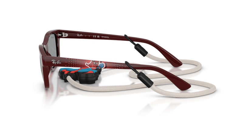 Ray-Ban Junior RJ9086SF in Dark Red - Alternate View