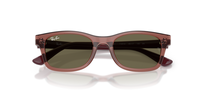 Ray-Ban Junior RJ9086S in Transparent Violet - Alternate View