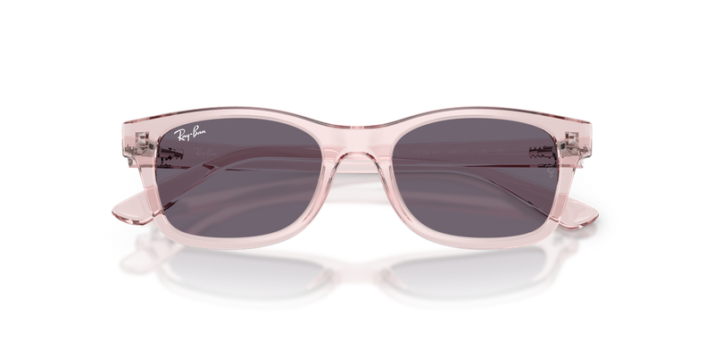Ray-Ban Junior RJ9086S in Transparent Pink - Alternate View