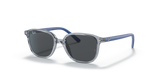 Transparent Blue / Dark Grey (711087)
