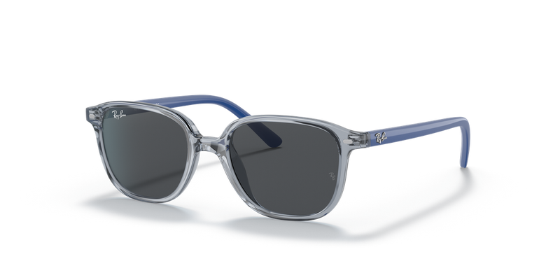 Ray-Ban Junior JUNIOR LEONARD in Transparent Blue - Front View