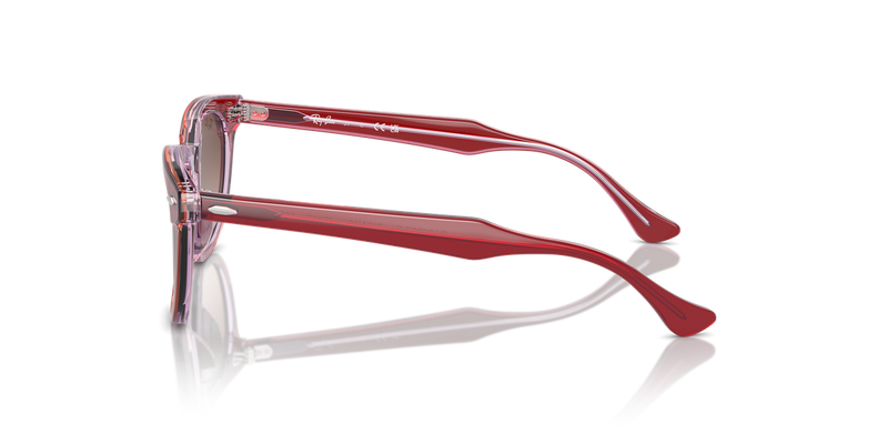 Ray-Ban Junior 0RJ9098SF in Top Red & Orange & Light Purple - Back View