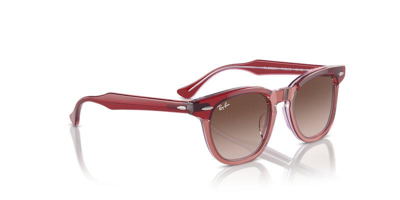 Ray-Ban Junior 0RJ9098SF in Top Red & Orange & Light Purple - Alternate View