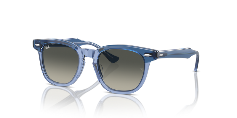 Ray-Ban Junior 0RJ9098SF in Top Violet On Transparent Violet - Alternate View