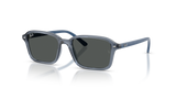 Transparent Blue / Dark Grey (711087)