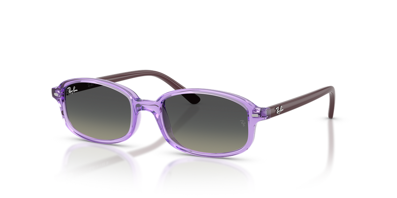Ray-Ban Junior 0RJ9132SF in Transparent Violet - Alternate View