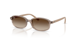 Transparent Beige / Gradient Brown (720013)