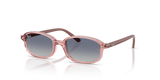 Transparent Pink / Grey Gradient Blue (72014L)