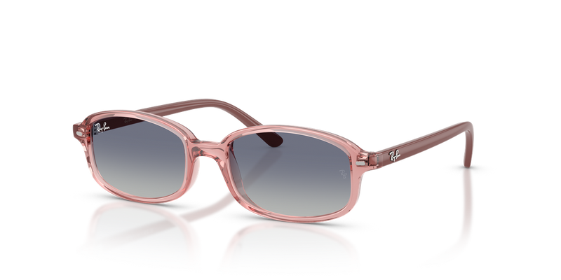 Ray-Ban Junior 0RJ9132S in Transparent Pink - Alternate View
