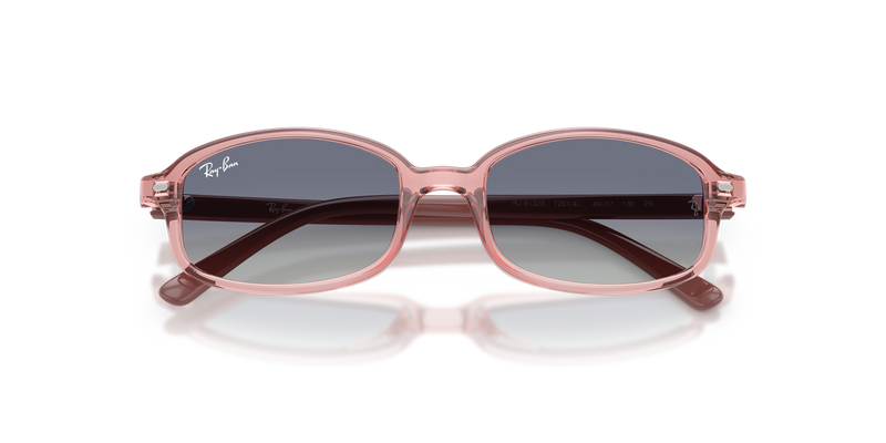 Ray-Ban Junior 0RJ9132S in Transparent Pink - Alternate View