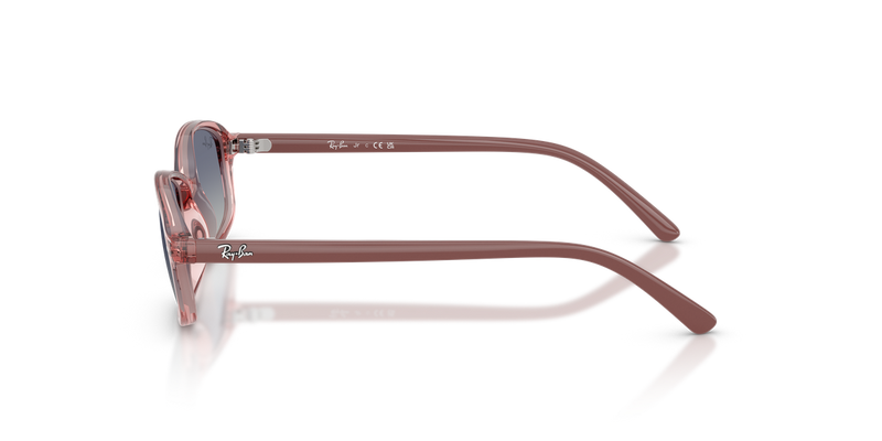 Ray-Ban Junior 0RJ9132S in Transparent Pink - Alternate View