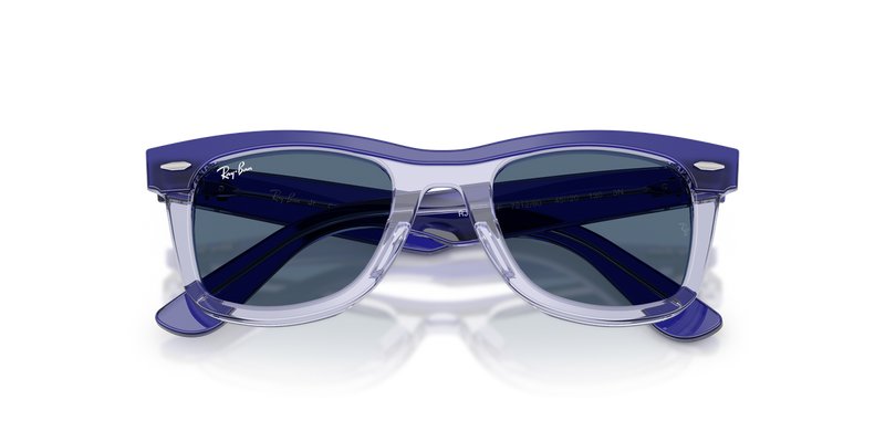 Ray-Ban Junior 0RJ9140SF in Blue Transparent - Alternate View