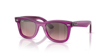 Violet / Pink Mirror Silver Gradient (72147E)